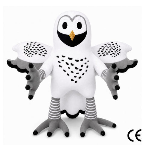Colección de peluches 99 Nights In The Forest: peluche de búho blanco de 32 cm