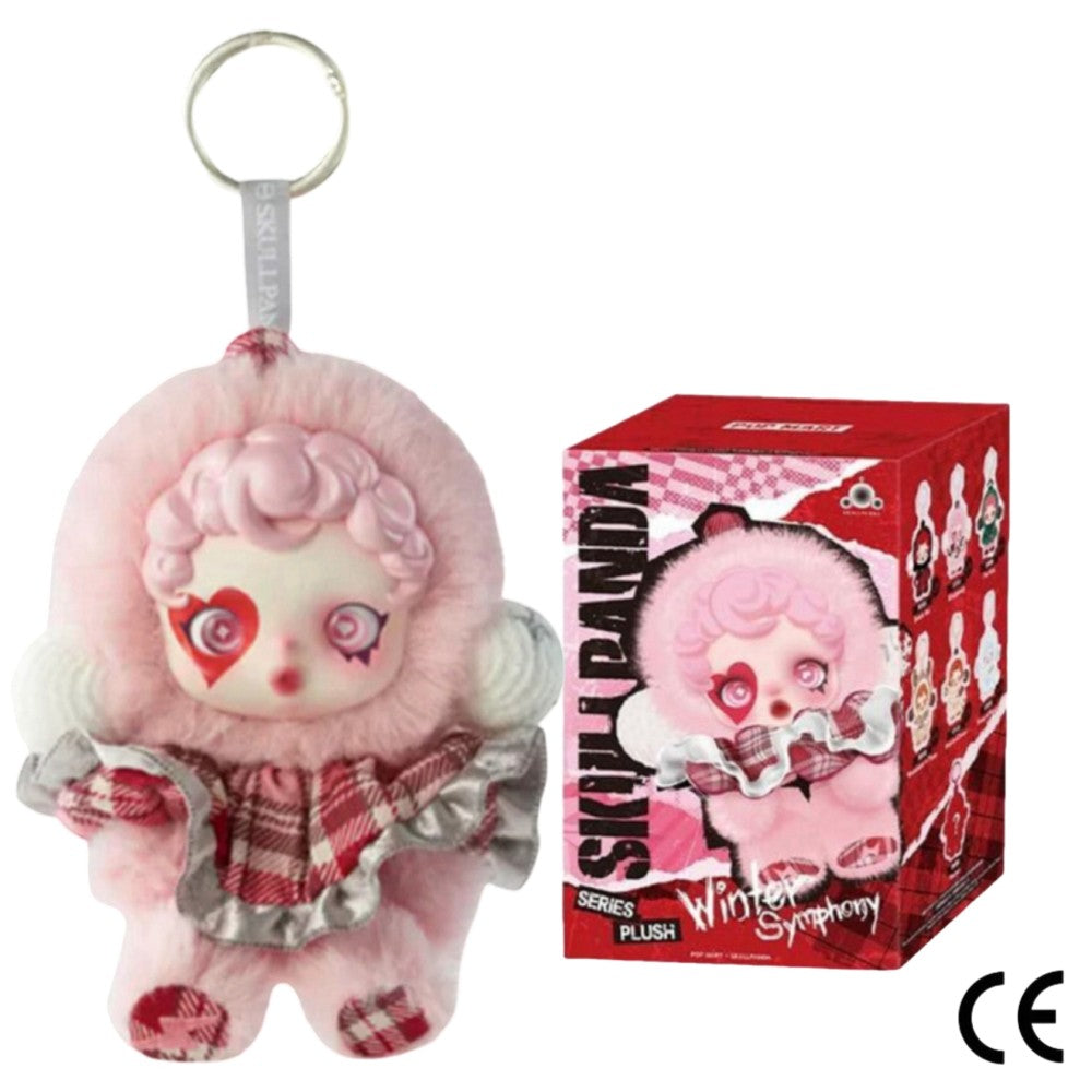 POP MART Labubu SKULLPANDA Winter Symphony "Rhapsody" (Rosa)