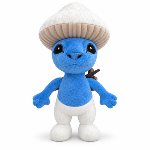 Pitufo de peluche azul