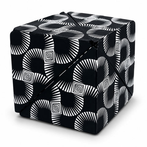 Magnetic 3D Magic Cube Puzzle Black & White
