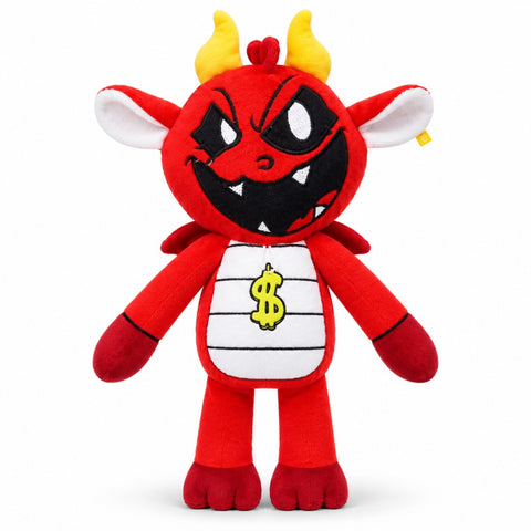 Nightmare Monster Playtime Critters Peluche Simon-Smoke Rojo