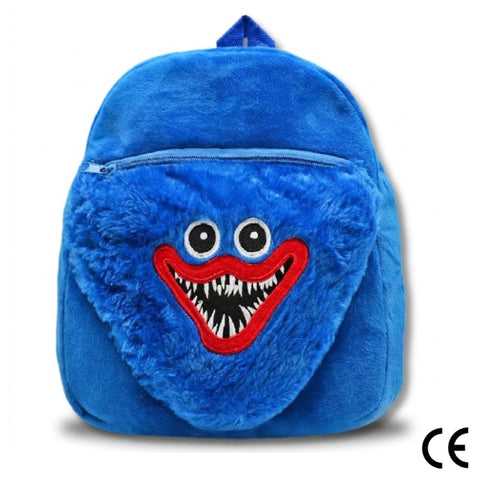 Hagi Wagi Playtime Horror Plüschrucksack Blauer Monster-Rucksack