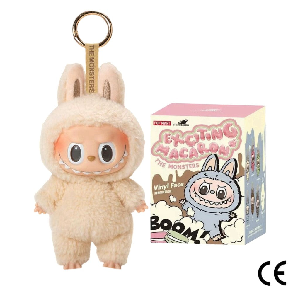 POP MART Labubu Exciting Macron "Soymilk" (Weiß)