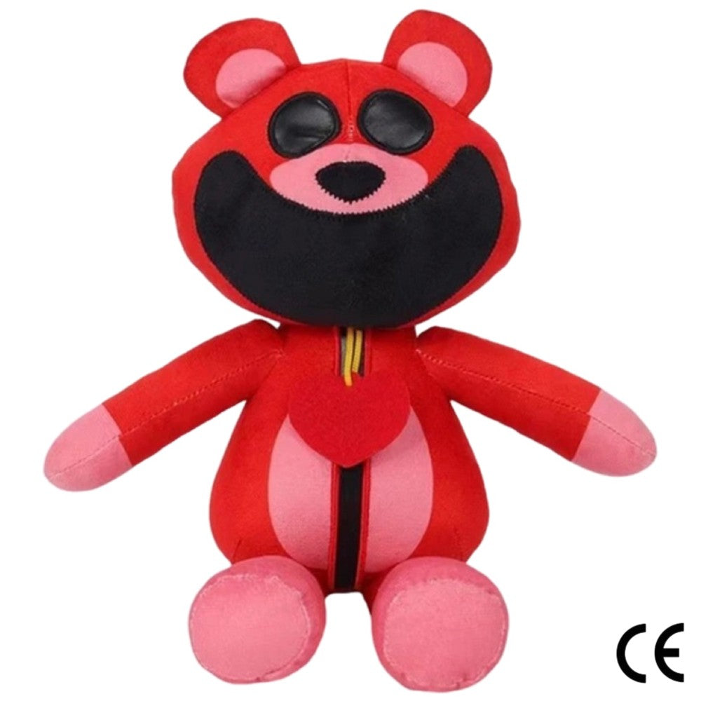Playtime Critterrs Plüschtier Bobby Bearhug Rot