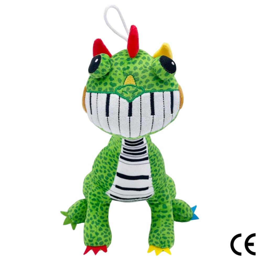Pianosaurus Nightmare Monster Playtime Critters Plush Toy