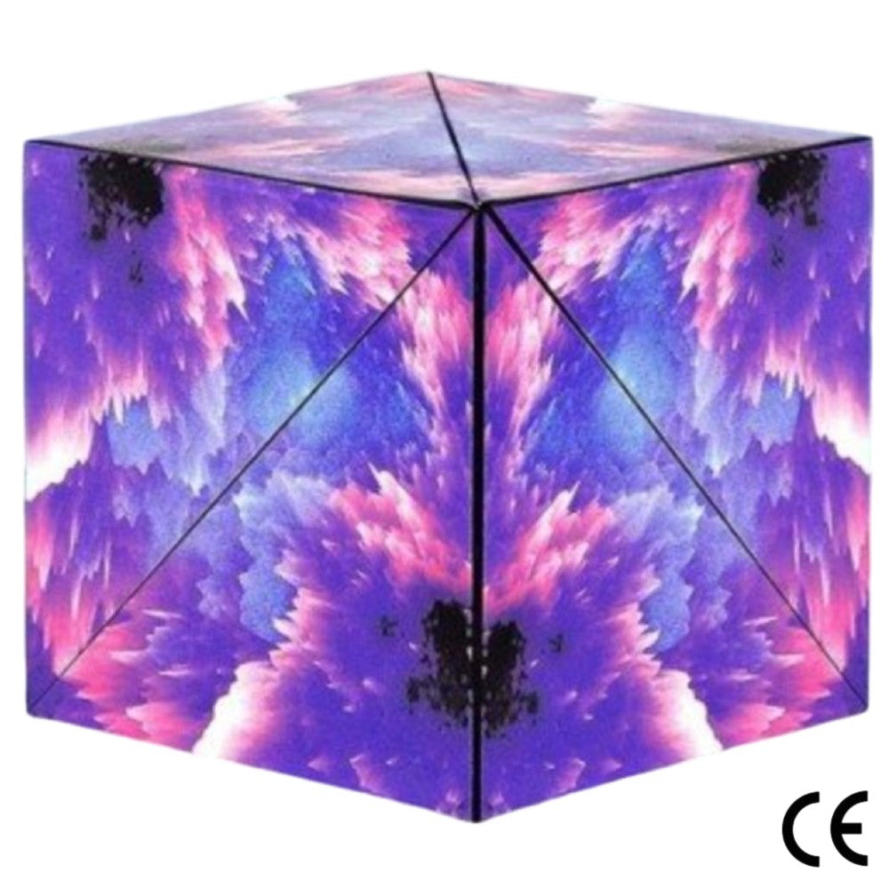 Magnetic 3D Magic Cube Puzzle Lila Stein