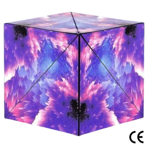 Magnetic 3D Magic Cube Puzzle Lila Stein
