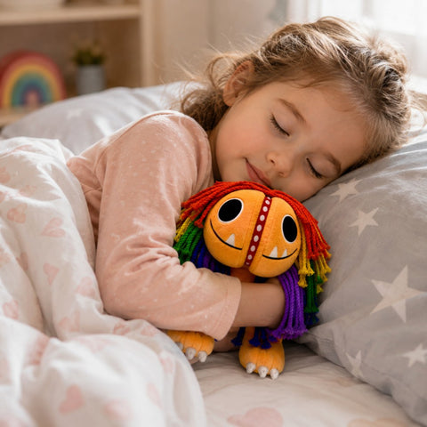 Peluche de Yarnaby Lion Nightmare Monster Playtime Critters