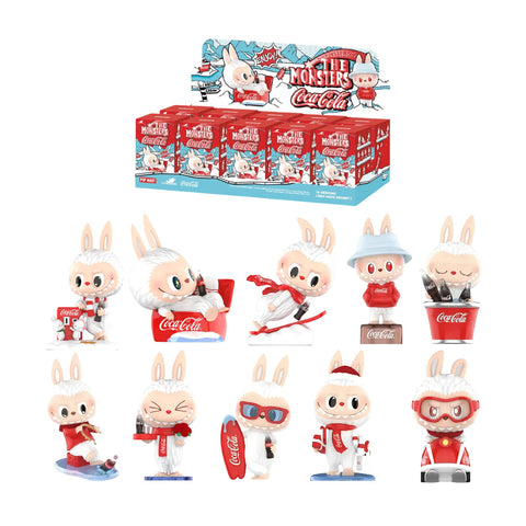 POP Mart Labubu The Monsters Coca Cola Series Blind Box Vinyl Face Sammlerfigur 10-teiliges Set - Wiztex.de
