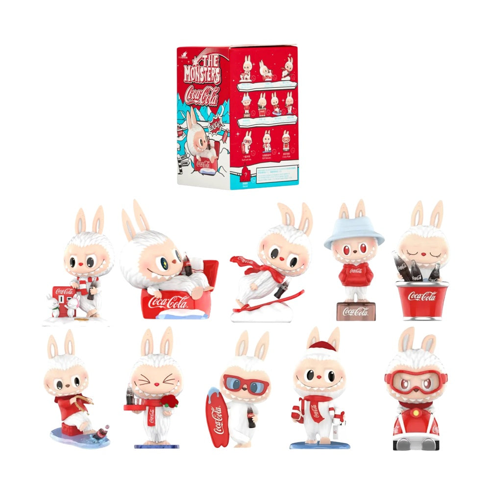 POP Mart Labubu The Monsters Coca Cola Series Blind Box Vinyl Face Sammlerfigur 1 Stück - Wiztex.de