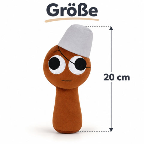 Sprunki Plüschtier (Braun)