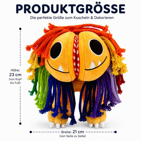 Peluche de Yarnaby Lion Nightmare Monster Playtime Critters