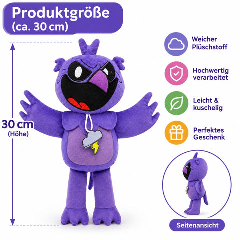 Peluche Nightmare Monster Playtime Critters Poe Morado