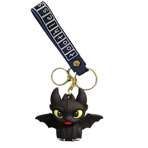 Toothless Night Fury Dragon Schlüsselanhänger - Wiztex.de
