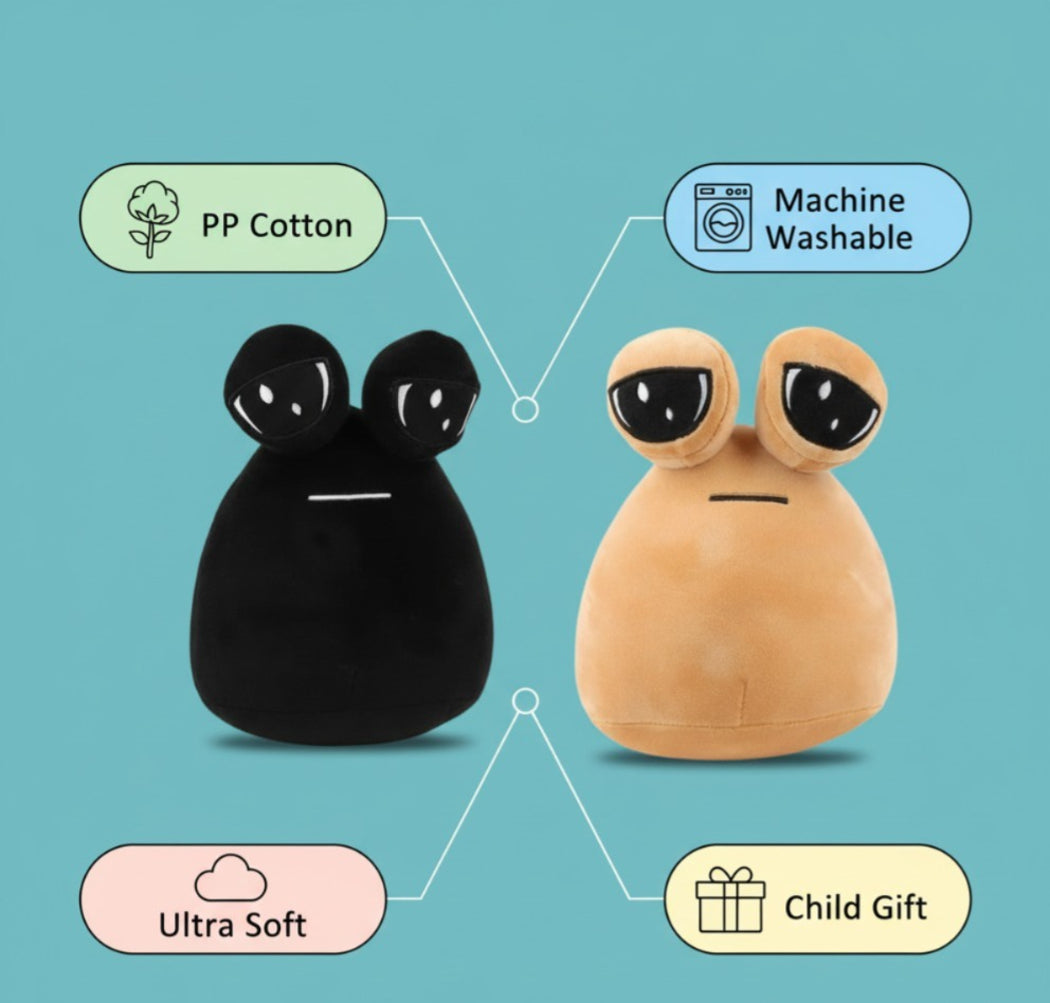 Pou Plüschtiere Kollektion - Wiztex.de