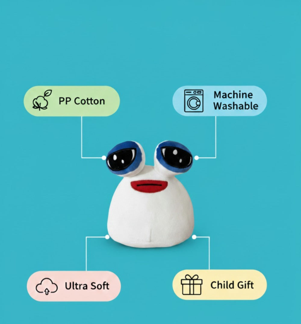 Pou Plüschtiere Kollektion - Wiztex.de