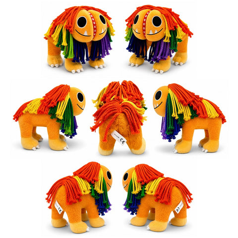 Peluche de Yarnaby Lion Nightmare Monster Playtime Critters
