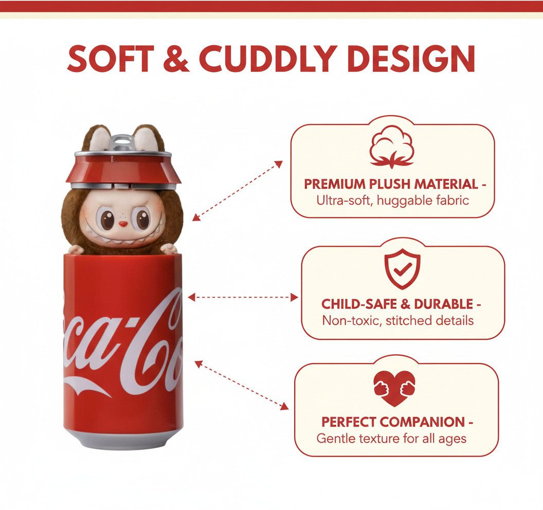 Pop Mart Labubu Coca Cola Secret Edition Mysterious Guest Sammlerfigur - Wiztex.de