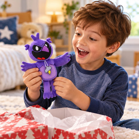 Peluche Nightmare Monster Playtime Critters Poe Morado