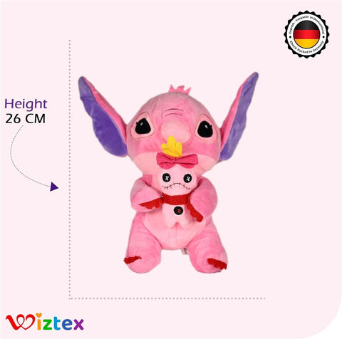Disney Stitch 26 cm Plüschtier Rosa - Wiztex.de