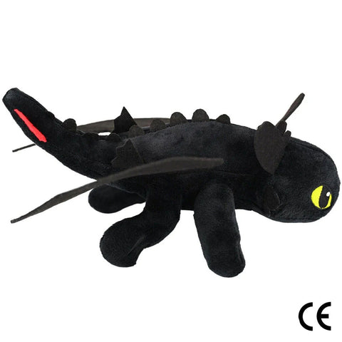 Toothless Night Fury Dragon Plüschtiere Kollektion Schwarz Plüschtier