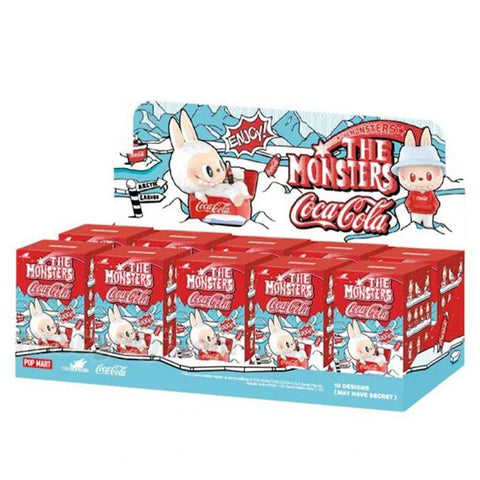 POP Mart Labubu The Monsters Coca Cola Series Blind Box Vinyl Face Sammlerfigur 10-teiliges Set - Wiztex.de