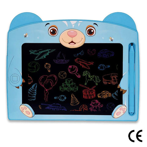 12 Zoll LCD löschbares farbiges Schreibtablett (Blau)