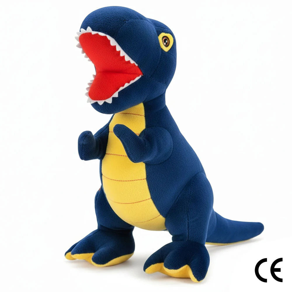 Dinoosaurier Trex Monster Blau Plüschtier