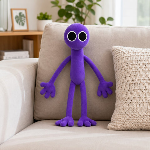 Peluche de Rainbow Friends morado