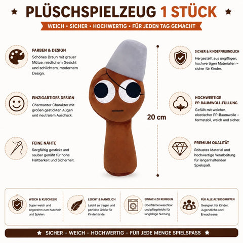Sprunki Plüschtier (Braun)