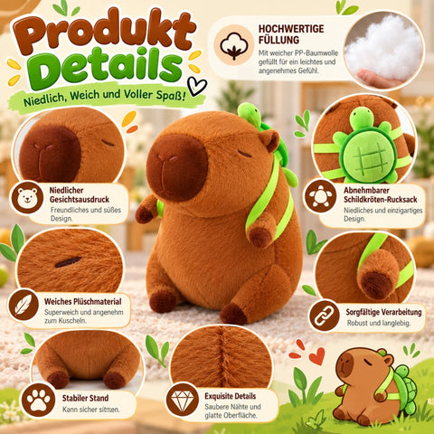 Peluche de capibara wiztex