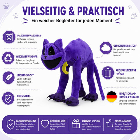 Playtime Critterrs Horror Lila Plüschtier