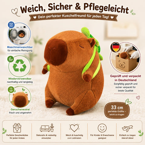 wiztex Capybara Kuscheltier