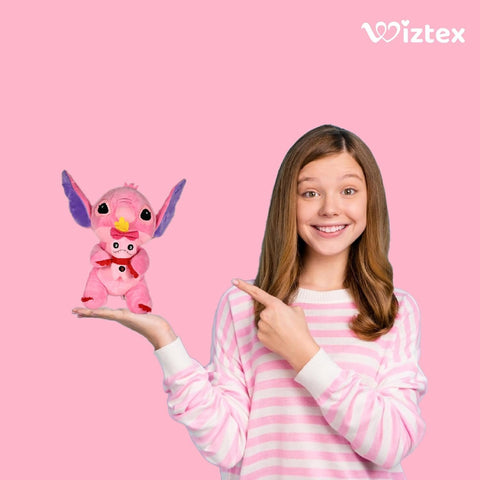 Disney Stitch 26 cm Plüschtier Rosa - Wiztex.de