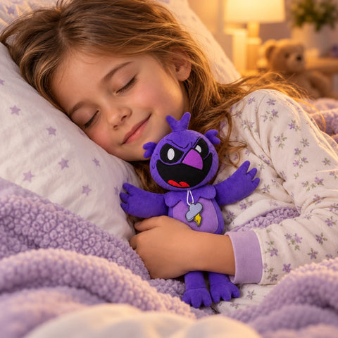 Peluche Nightmare Monster Playtime Critters Poe Morado
