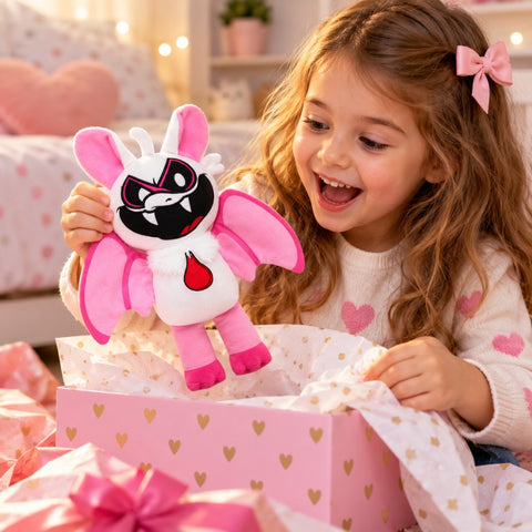 Peluche de Nightmare Monster Playtime Critters Rabie-Baby rosa