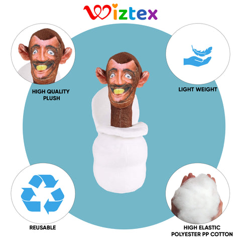 Skibidi Toilet Titan's Plüschtier (2 Stuck Alt) - Wiztex.de