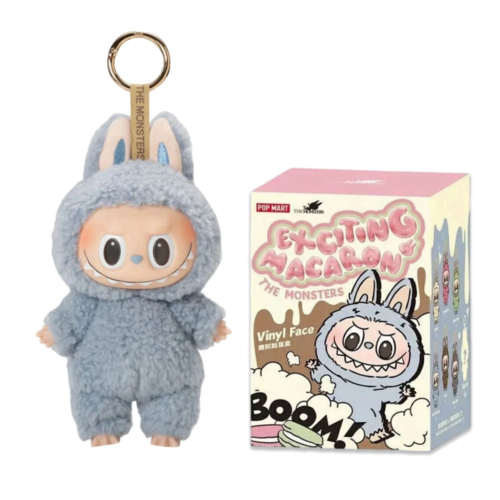 POP MART Labubu Exciting Macron Original "Sea Salt Coconut" (Hellblau) - Wiztex.de