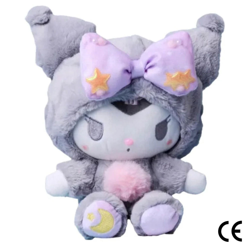 Sanrio Kuromi Grey Plush Toy