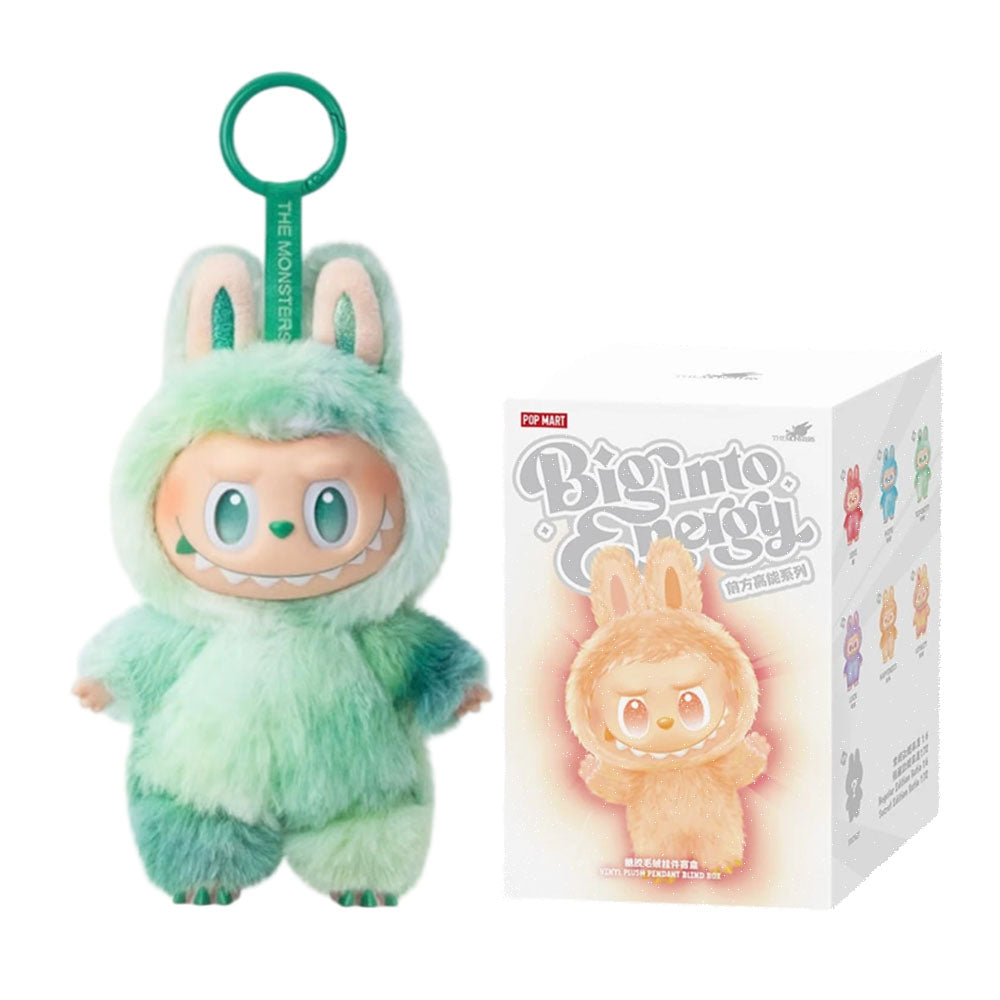 POP MART Labubu BIG INTO ENERGY Original "Serenity" (Grün) - Wiztex.de