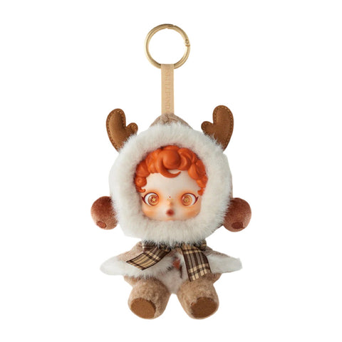 POP MART Labubu SKULLPANDA Winter Symphony Original "Wanderer's Tune" (Braun) - Wiztex.de