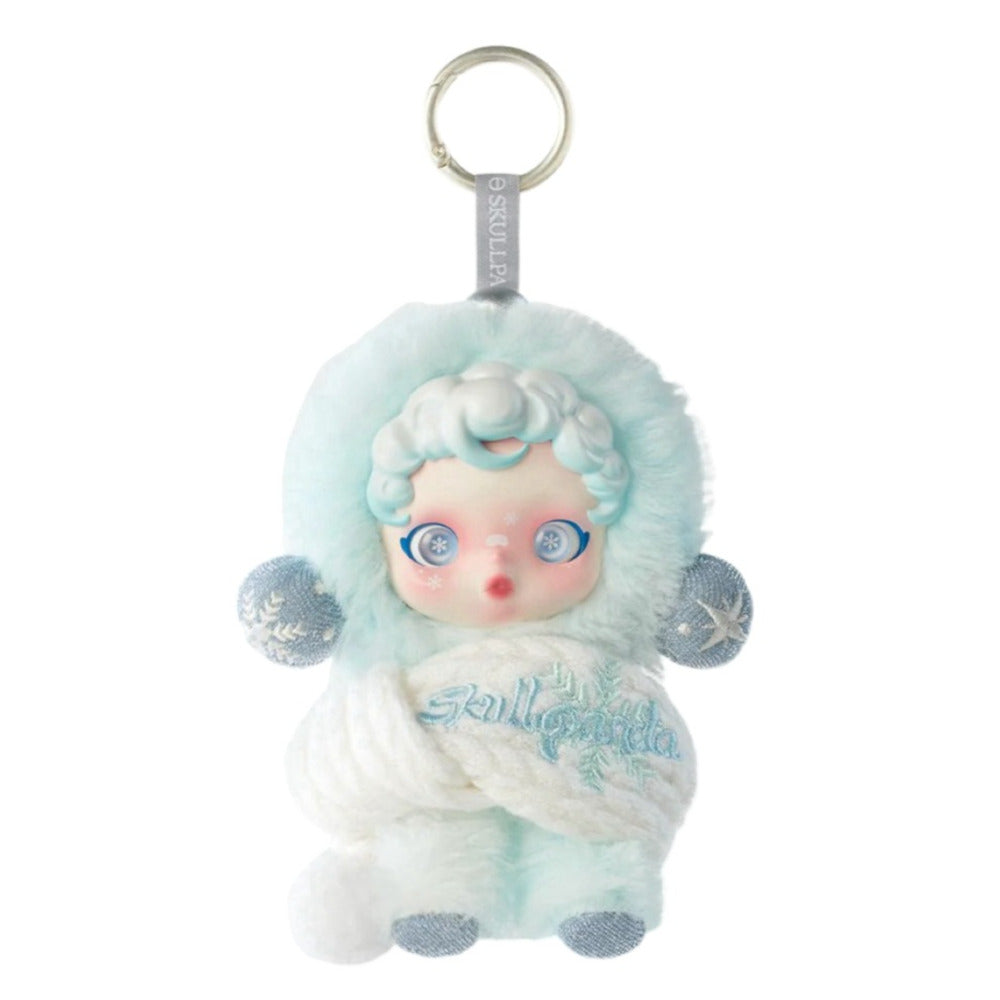 POP MART Labubu SKULLPANDA Winter Symphony Original "Song of Snow" (Hellblau) - Wiztex.de