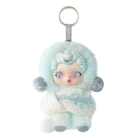 POP MART Labubu SKULLPANDA Winter Symphony Original "Song of Snow" (Hellblau) - Wiztex.de