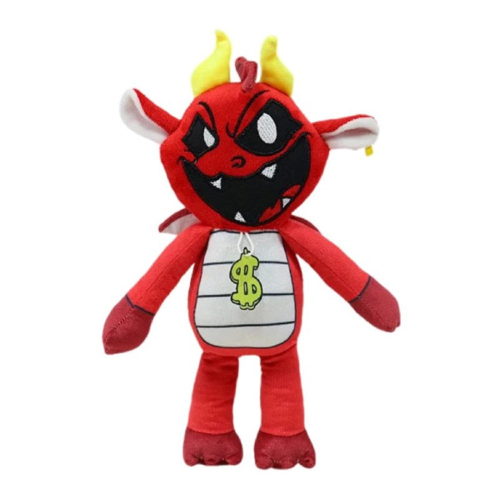 Nightmare Monster Critters Playtime Plüschtier Simon-Smoke Rot - Wiztex.de