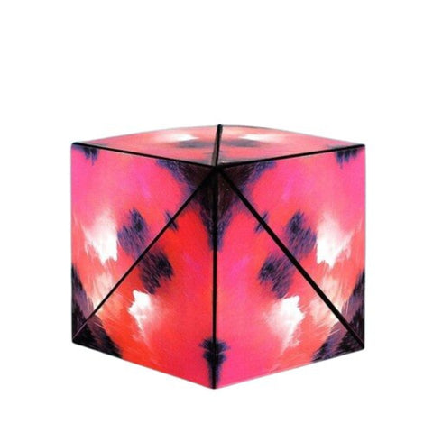 Magnetic 3D Magic Cube Puzzle Rotes Feuer - Wiztex.de