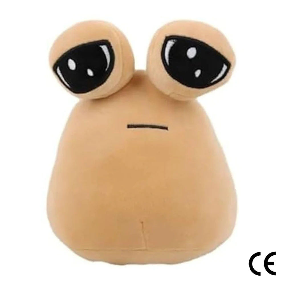 Pou Plüschtiere Kollektion Beige Sad Pou Plüschtier