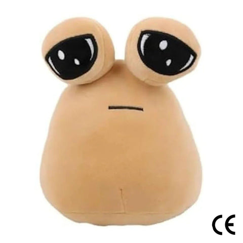 Pou Plüschtiere Kollektion Beige Sad Pou Plüschtier