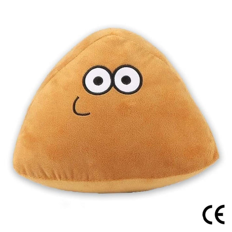 Pou Plush Toys Collection Triangle Beige