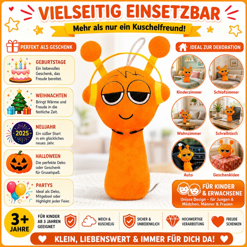 Sprunki Plüschtier (Orange)