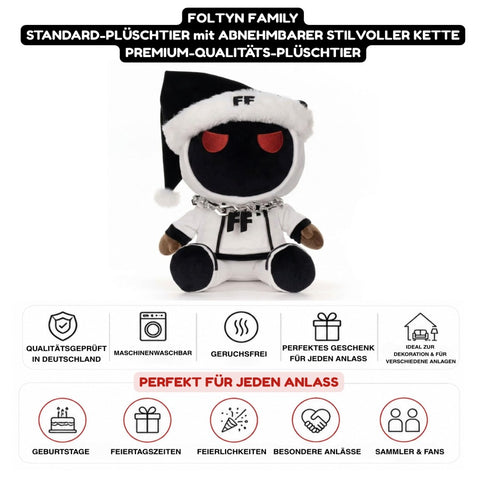 Foltyn Family Standard Plüschtier – Premium-Sammeltier mit abnehmbarer Kette